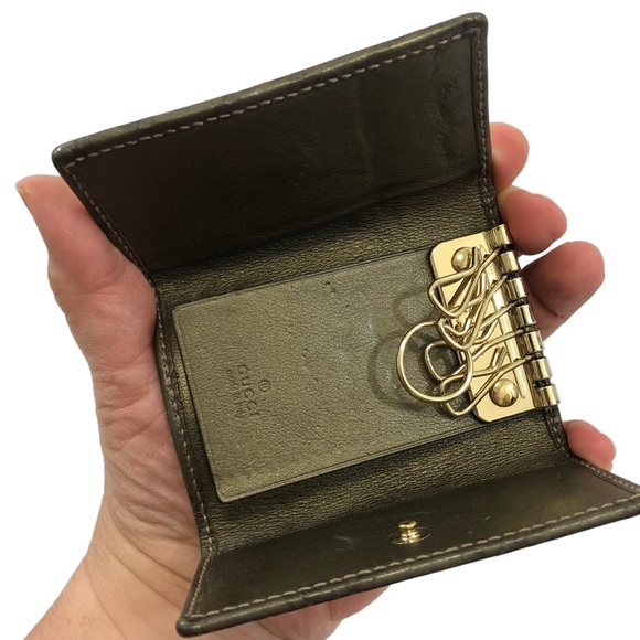 Gucci Brown Folding Key Case - Picture 5 of 7